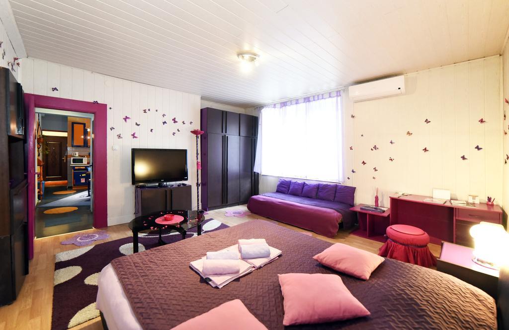 Apartment Orange Purple Blue Zagreb Luaran gambar